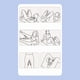 thumbnail image 3 of Ejercitador de muslo interno Macarena Entrenador de cadera pantalla LCD Violeta, 3 of 8