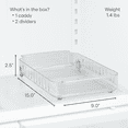thumbnail image 4 of YouCopia RollOut Fridge Caddy, 9" x 15", 4 of 8