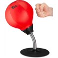 thumbnail image 1 of Tech Tools Stress Buster Saco de boxeo de escritorio – Succiones a tu escritorio Bola de alivio del estrés resistente divertidos regalos de oficina para jefes o compañeros de trabajo, hombres y mujere, 1 of 1