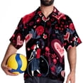 thumbnail image 4 of Valentine's Day Love Men's Short Sleeve Poplin Shirt, Casual Printed Button Down, Summer Beach Hawaiian Shirts, Unisex, 4 of 6
