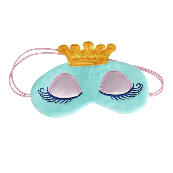 TopLLC Cute Eyes Cover Crown Style Travel Sleeping Blindfold Shade Eye Mask Blinder
