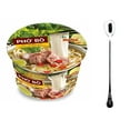 thumbnail image 2 of NineChef Set - MAMA Instant Bowl of Noodles with Delicious Thai Flavors (Pho Bo Artificial Beef Flavor, 6 Pack )plus NineChef Brand Spoon, 2 of 10