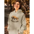 thumbnail image 2 of Current Mood Is Lazy Hoodie Women -Smartprints Designs, Female x-Large, 2 of 4