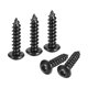 thumbnail image 1 of Tornillos autorroscantes de socket hexagonal Uxcell, M4 x 16mm, paquete de 25 de tornillos de madera de acero al carbono, 1 of 6