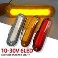 thumbnail image 4 of SHAR 2pcs-Trucks Vans 6LED Guide Side Lights 10-30V Trailer Side Tail Lights, 4 of 4