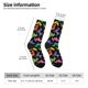 thumbnail image 2 of Balery Colorful Geometric Dog Calcetas Largas con Estampado para Hombre y Mujer – Suaves y Transpirables, Talla Única (US 5-11), 2 of 6