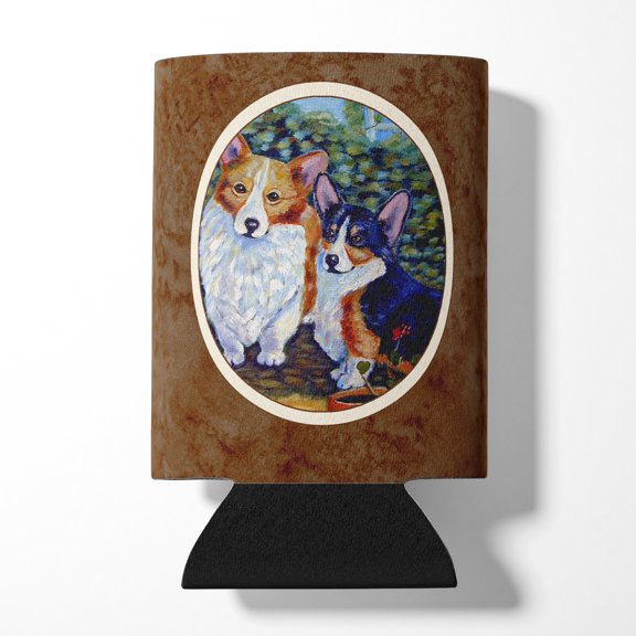 Carolines Treasures 7094CC Cardigan and Pembroke Corgi Can or Bottle Hugger Can Hugger multicolor