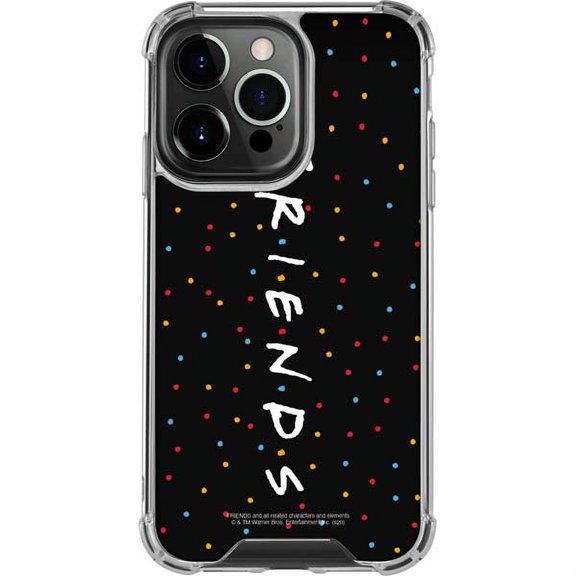 Skinit Friends FRIENDS Polka Dots iPhone 14 Pro Clear Case