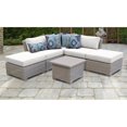 thumbnail image 2 of Coast 6 Piece Outdoor Wicker Patio Furniture Set 06f, 2 of 2