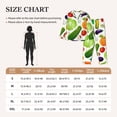 thumbnail image 5 of Uemuo Vegetables2 Pattern Womens Pajama Sets,PJ Set for Women,Pajamas for Women Logo,Long Sleeve Pajama Set for Women,Soft Long Sleeve Top With Pants-X-Large, 5 of 9