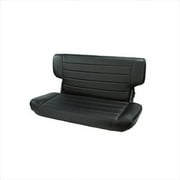 Fold And Tumble Rear Seat, Black Denim, 97-02 Jeep Wrangler TJ