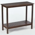 thumbnail image 2 of Acacia Wood Console Table, Entryway Living Longs for Living Room, Indoor Outdoor Furniture (Brown), 2 of 9