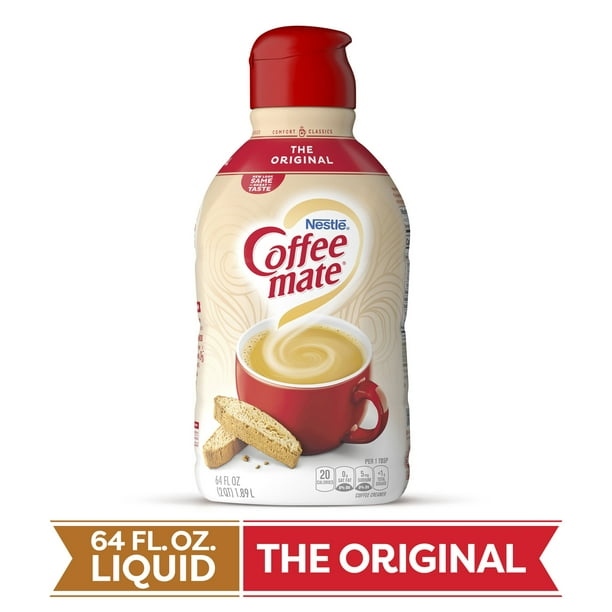 COFFEE MATE The Original Liquid Coffee Creamer 64 Fl. Oz. Bottle Non