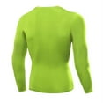 thumbnail image 2 of PENGXIANG Men‘s Compression Shirts Baselayer Crewneck Long-Sleeve Dry Fit T-Shirts Tops Tees Plus Size 6 Colors, 2 of 7