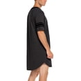 thumbnail image 3 of Ekouaer Pajamas Mens Comfy Nightshirt Big&Tall V Neck Short Sleeve Soft Loose Pajama Sleep Shirt, 3 of 6