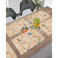thumbnail image 3 of Easter Placemats Set of 4, Rabbit Bunny Placemat for Dining Table Decorations, Flowers Easter Eggs Place Mats, Spring Table Mats for Kitchen Dinner Seasonal Holiday Party Decor, 3 of 6