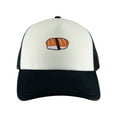 thumbnail image 2 of Gravity Threads Salmon Nigiri Sushi Adjustable Trucker Hat - Black/White, 2 of 4