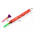 thumbnail image 6 of Dserhfy 20Pcs Little Dragon Whistle Party Blower Blowouts Noise Makers Funny Blow Horns Colorful Birthday Whistles Favors, 6 of 8