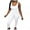White, variant on Puntoco Clearance Women'S Jumpsuit Solid Sleeveless Tank Casual Slim Elastic Jumpsuits Navy 8(L)