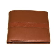 Stylish Leather Wallet for Men with Latest RFID Block Technology Brown Color