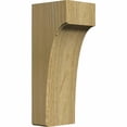 thumbnail image 1 of Ekena Millwork BKTW04X04X10CVRO Support Clarksville 3.5 x 4 x 10 Po, Chêne Rouge, 1 of 1