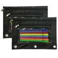 thumbnail image 1 of Pack Estuche para lápices 3 anillos, Estuche para lápices con cremallera Caja Carpeta Bolsa de cosméticos Adepaton Mochilas, Loncheras y Lapiceras, 1 of 5