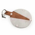 thumbnail image 4 of Cupid Marble Wood Round Platter, 4 of 4