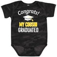 thumbnail image 3 of Inktastic Congrats My Cousin Graduated with Cap Boys or Girls Baby Bodysuit, 3 of 5