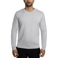 thumbnail image 4 of X RAY Mens Crew Neck Sweater Slim Fit Midweight Pullover Sweater for Men for Casual Dressy Wear (Big & Tall Available), Heather Grey, 2XL, 4 of 11