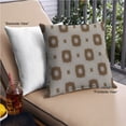 thumbnail image 2 of Ahgly Company Indoor Square Patterned Throw Pillow, 18 inch by 18 inch, 2 of 6