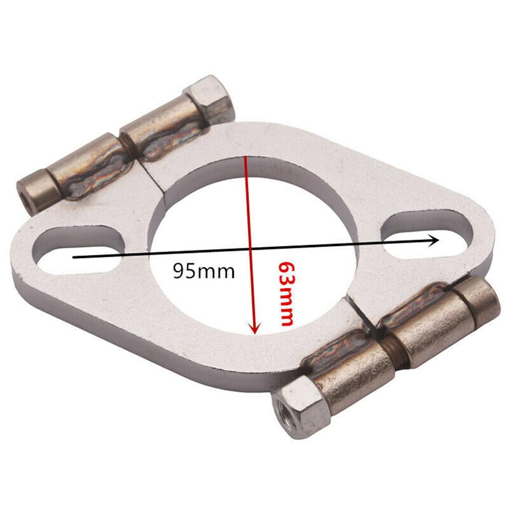 2.5'''''''' Exhaust Flange Flat Oval Split Repair - Made Of Mild Steel