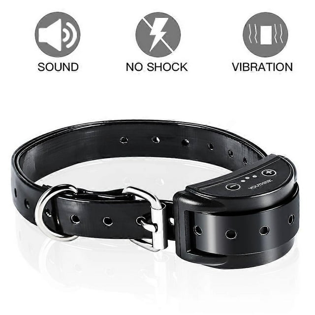 Rechargeable Dog Collar Anti Bark Control Training Stop Barking Vibration Trainer