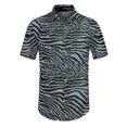 thumbnail image 1 of INSPIRE CHIC Men's Short Sleeve Button Front Beach Hawaiian Shirt, 1 of 6