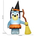 thumbnail image 3 of Gemmy Airblown Inflatable Bluey in Witch Costume Bluey , 3.5 ft Tall, Multicolored, 3 of 3