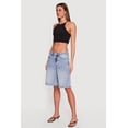 thumbnail image 2 of Women's Almost Famous Denim Bermuda Shorts, 2 of 4