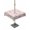 Pink, variant on Outdoor Tablecloths with Umbrella Hole & Zipper, Pink Spring Floral Tablecloth Rectangle 60x84 Inch, Flowers Botanical Elegant Pastoral Waterproof Table Cloth, Patio/Pool/Picnic Table Covers