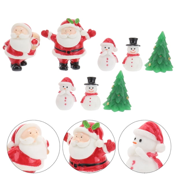 BESTYASH 8Ud Accesorios Decorativos De Resina Para Fiestas De Y Año Nuevo Con Festivos