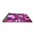thumbnail image 2 of Ahgly Company Indoor Square Abstract Purple Contemporary Area Rugs, 8' Square, 2 of 4