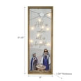 thumbnail image 3 of Maison Concepts Christmas Framed Led Nativity Scene All Is Calm (8L X 1.5W X 21.25H), 3 of 4