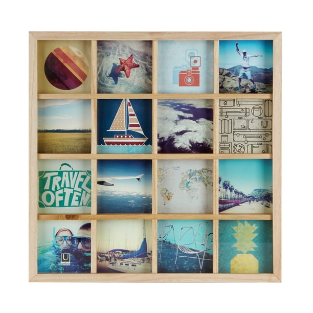 Umbra Gridart Collage 4x4 Picture Frame