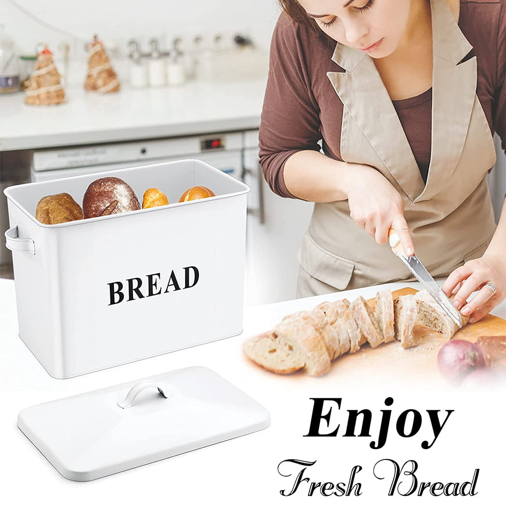  KitchenKraftz Bread Box – Fresh Bread Storage