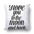thumbnail image 1 of Funda de almohada ABPHQTO Letras Manuscritas Cita Positiva Sobre El Amor 50x50 cm, 1 of 1
