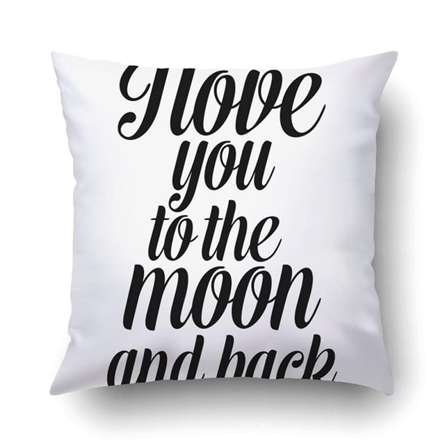 Funda de almohada ABPHQTO Letras Manuscritas Cita Positiva Sobre El Amor 50x50 cm