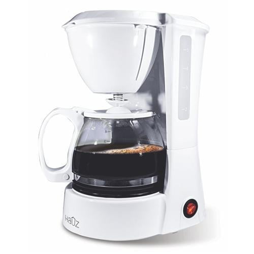 Hauz White 5-Cup Coffee Maker