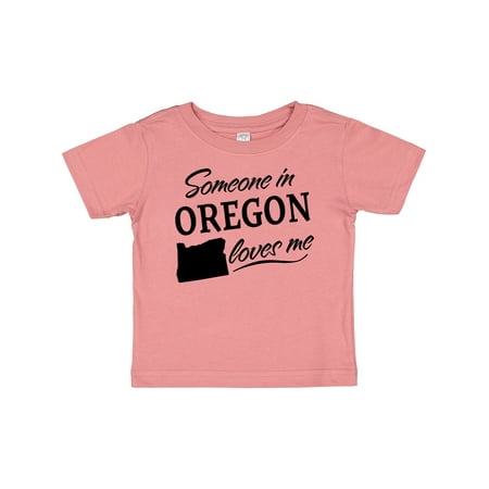 

Inktastic Someone in Oregon Loves Me Gift Baby Boy or Baby Girl T-Shirt