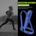 thumbnail image 4 of Correas reflectantes Deportes nocturnos Correr Equitación Chaleco de trabajo Banda elástica de seguridad ajustable Ciclismo JShteea El nuevo, 4 of 5