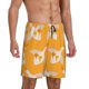 thumbnail image 2 of Fotbe Flying Ducks Pantalones Cortos de Pijama para Hombre, Ropa de Dormir, Pantalones de Pijama Cortos para Hombre-XX-Large, 2 of 6