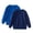 Navy-Kids Sweatshirt, variant on breaise 2PC Boys Crewneck Sweatshirt Long Sleeve Solid Pullover Tops for Kids Casual Shirts