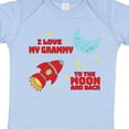 thumbnail image 4 of Inktastic I Love My Grammy to the Moon and Back Boys or Girls Baby Bodysuit, 4 of 5