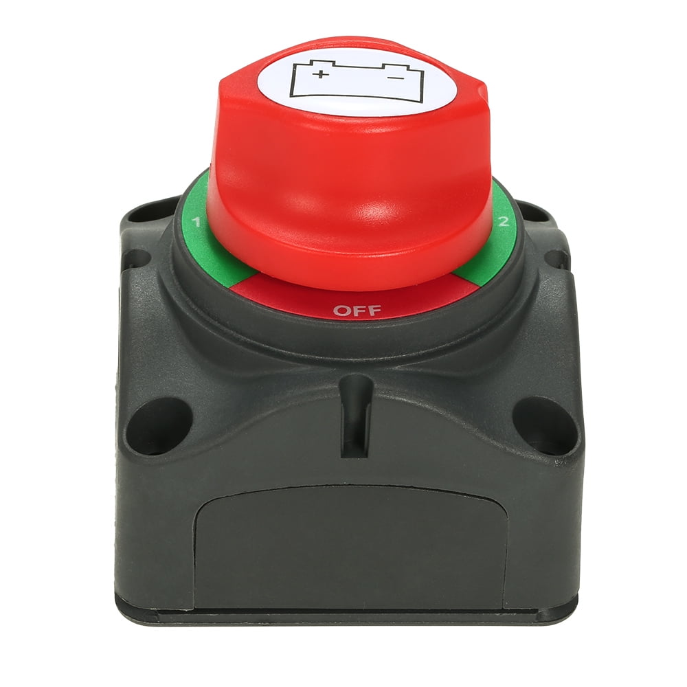 12V/24V Dual Battery Selector Switch 300A Battery Main Switch 4